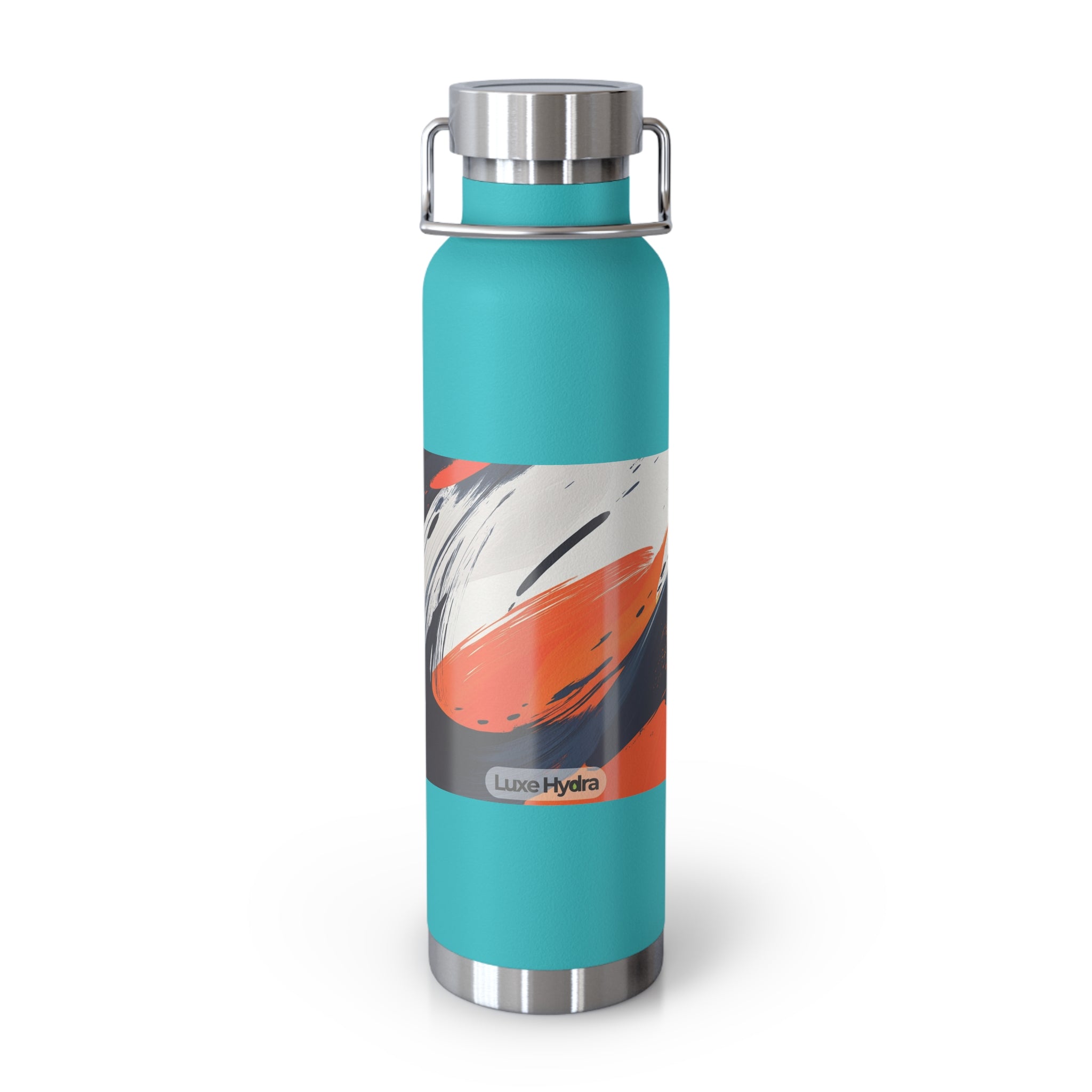 Stylish 22oz Copper Vacuum Insulated Water Bottle