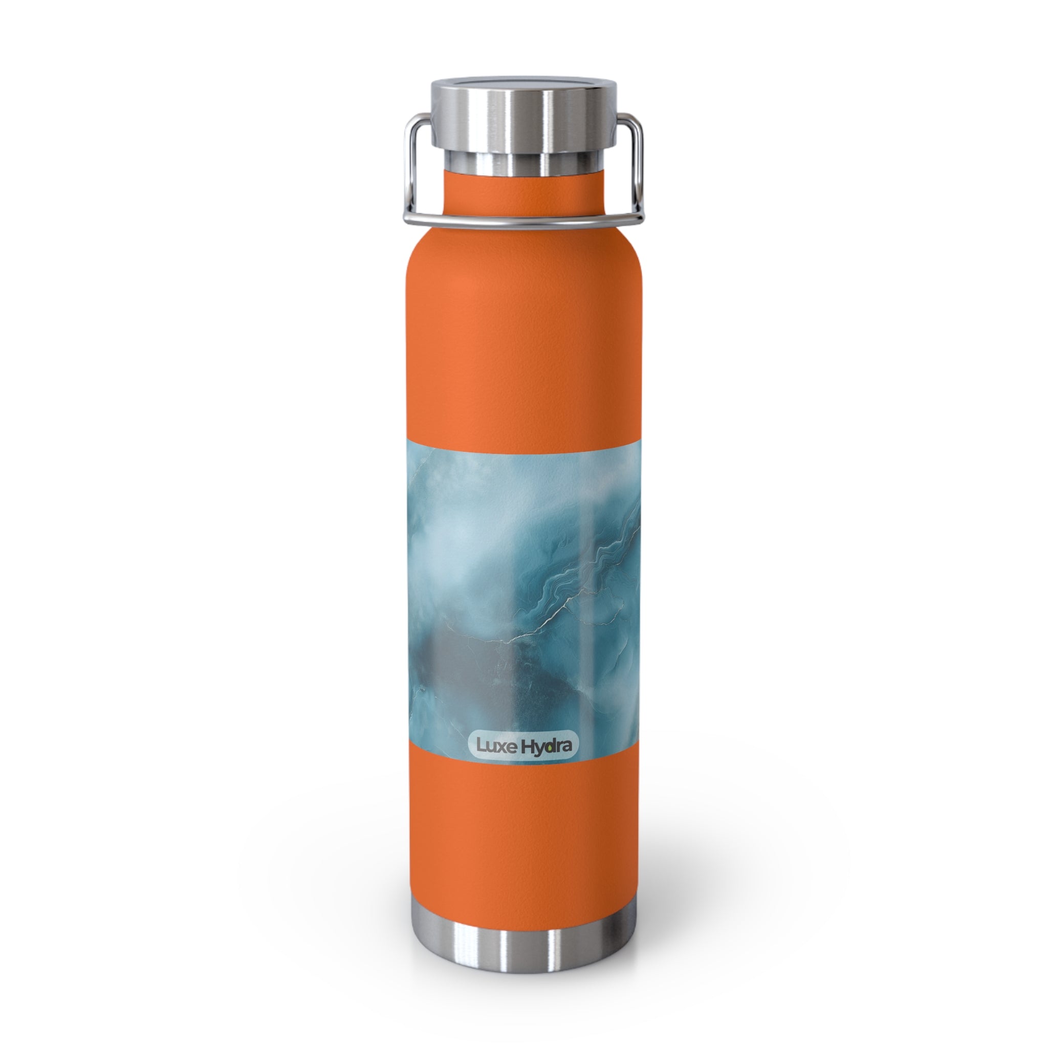 Stylish 22oz Copper Insulated Water Bottle