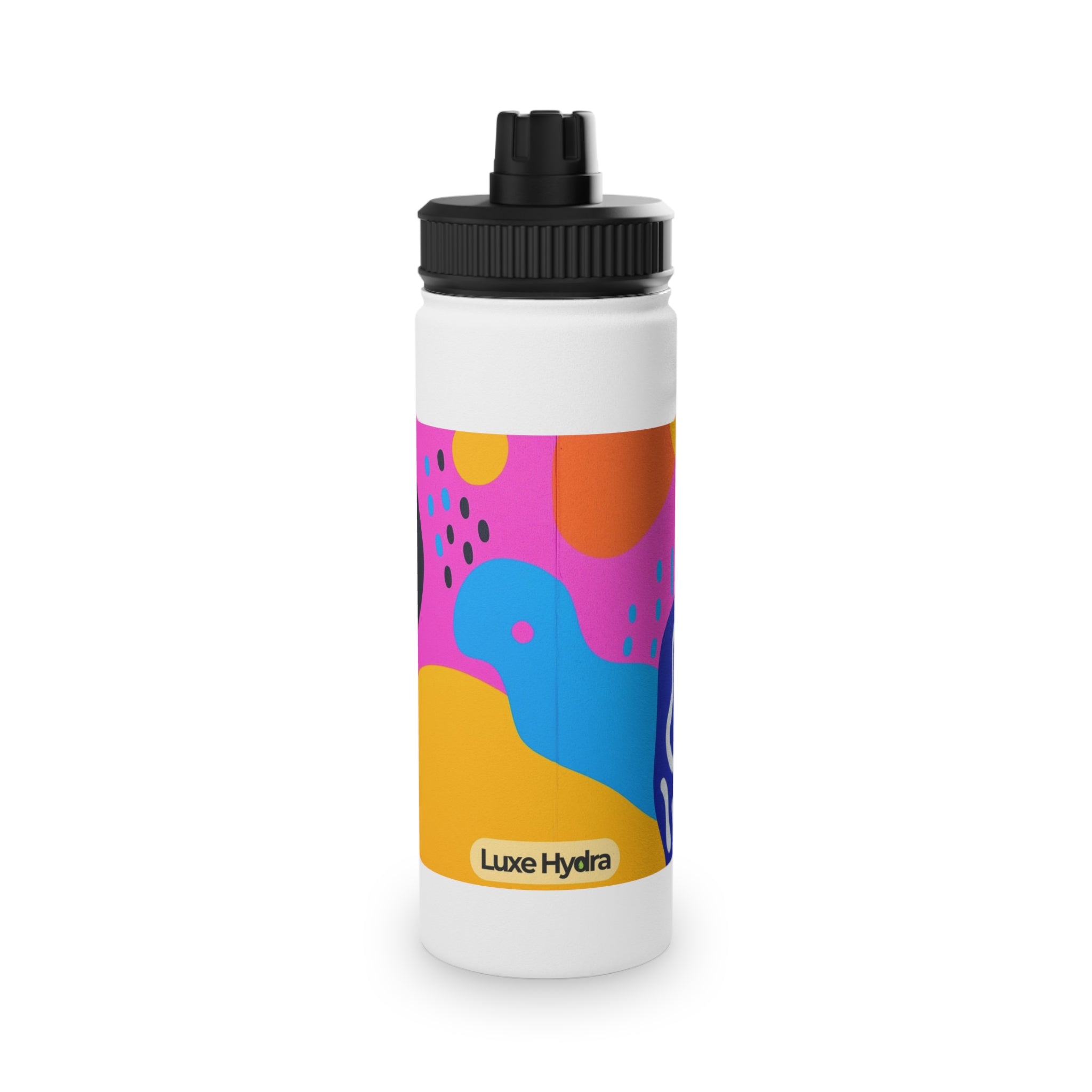 Colorful Stainless Steel Water Bottle with Sports Lid