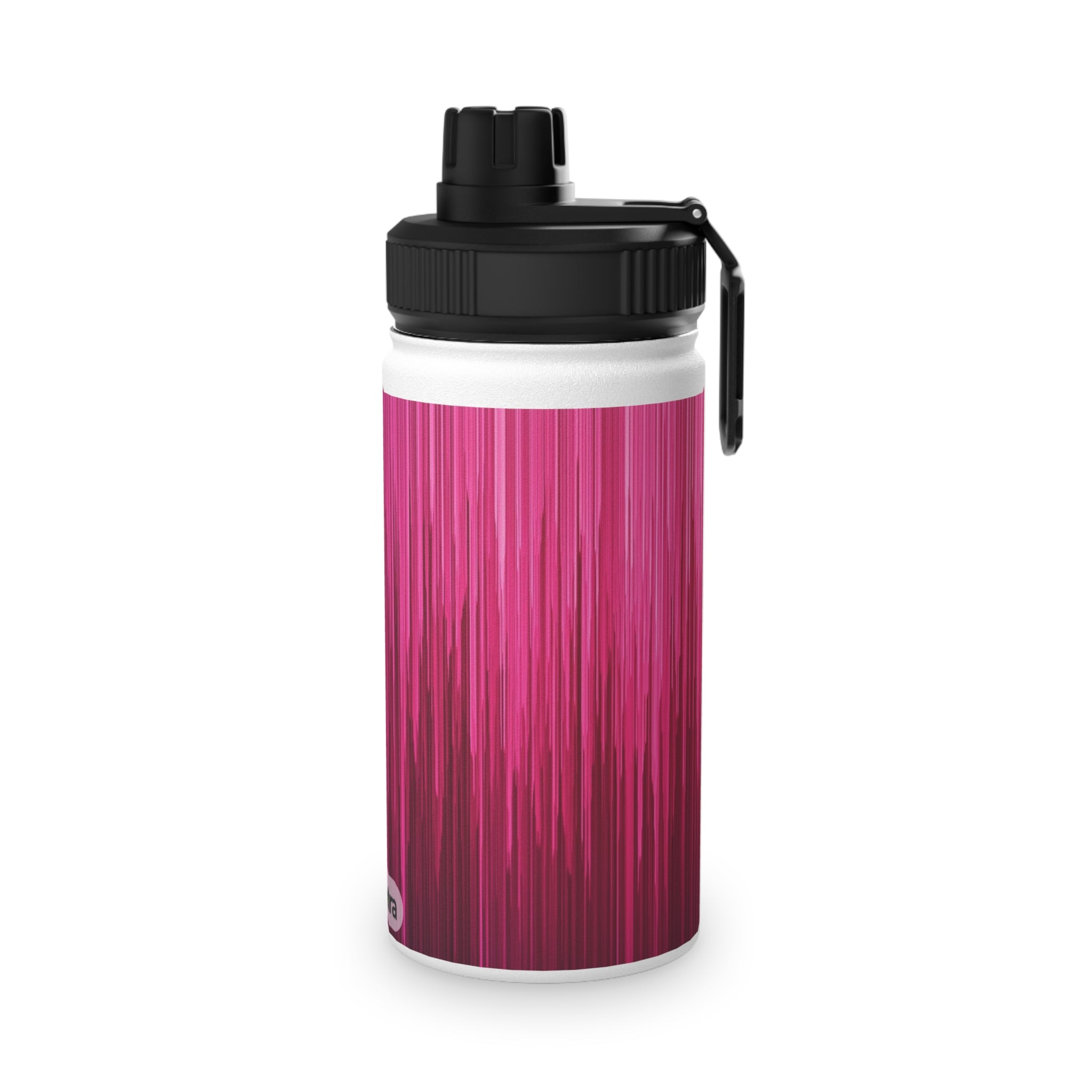 Sporty Stainless Steel Water Bottle with Striking Gradient Design