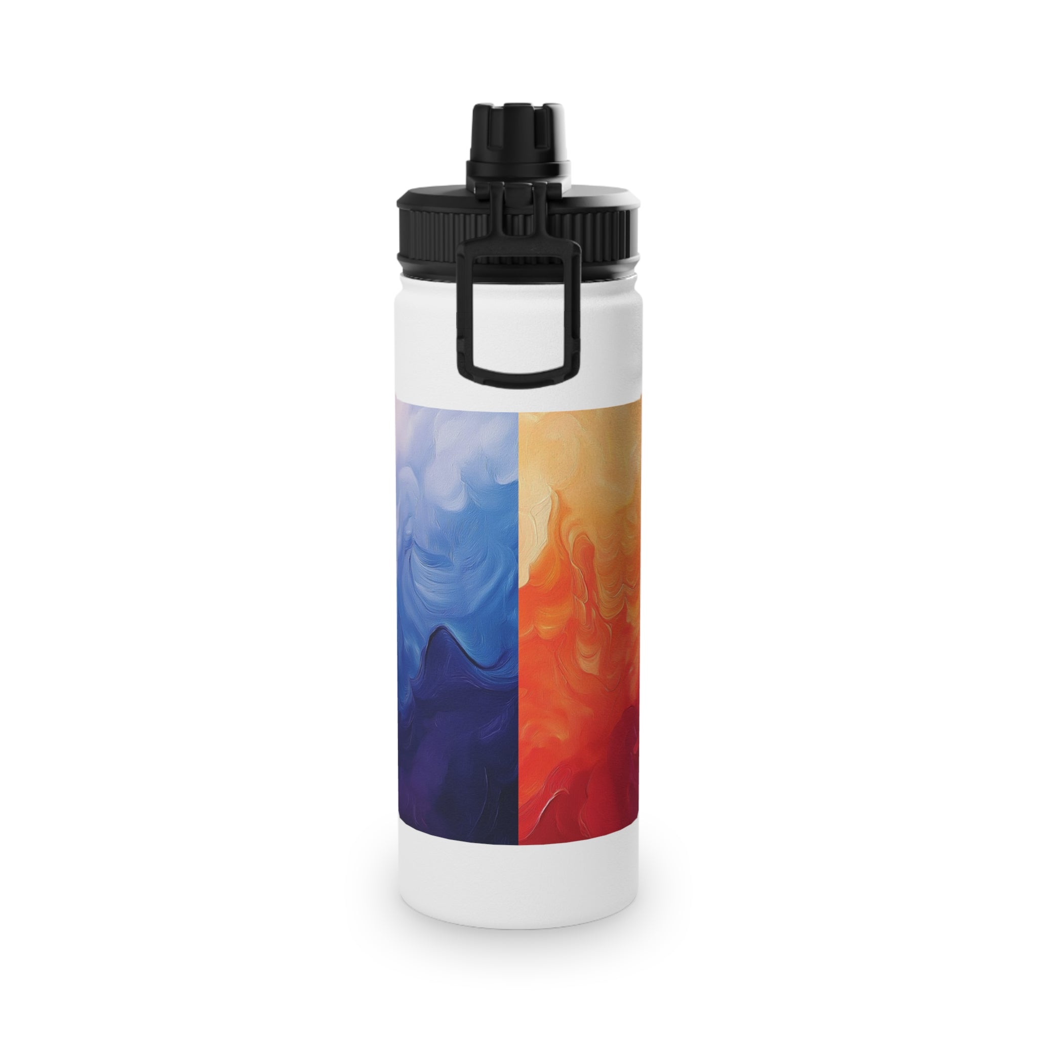 Vibrant Stainless Steel Sports Water Bottle
