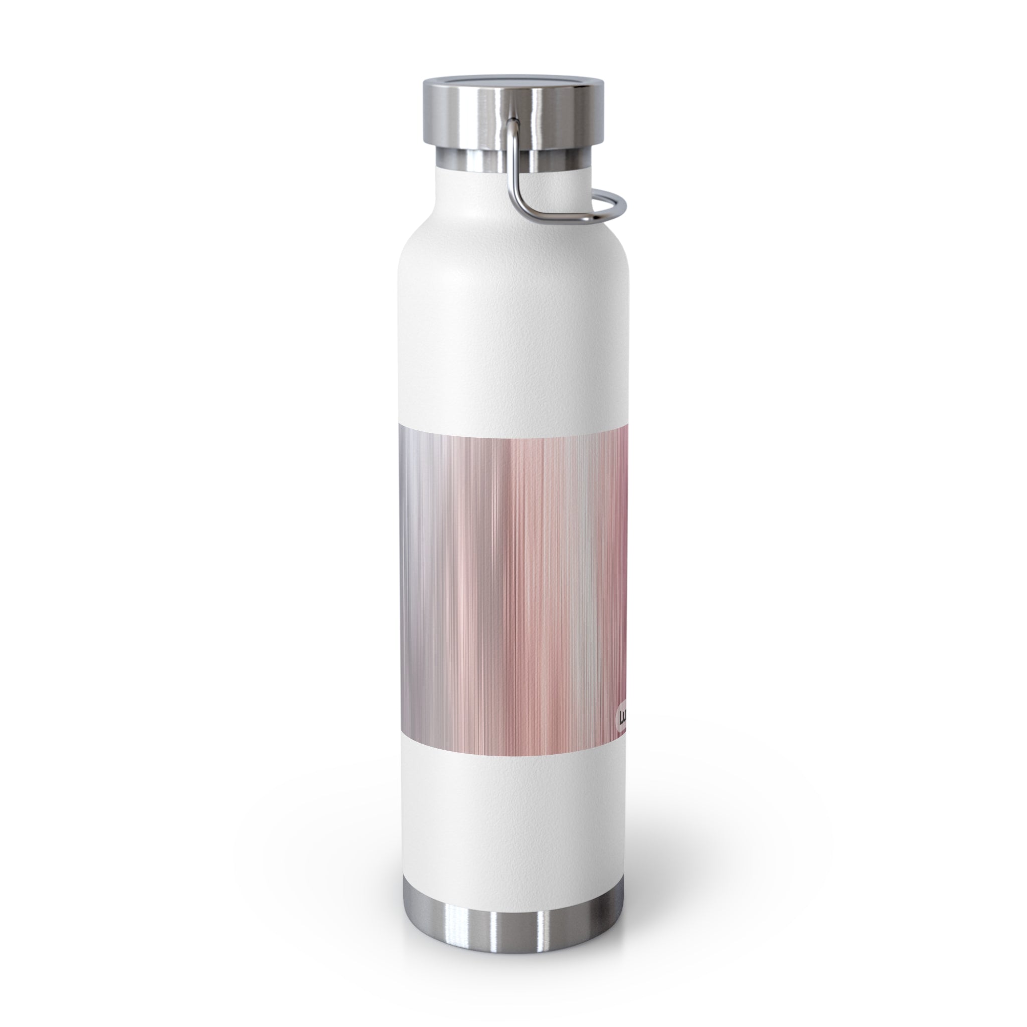 Stylish Copper Vacuum Insulated Water Bottle - 22oz