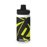 Sporty Stainless Steel Water Bottle with Sports Lid