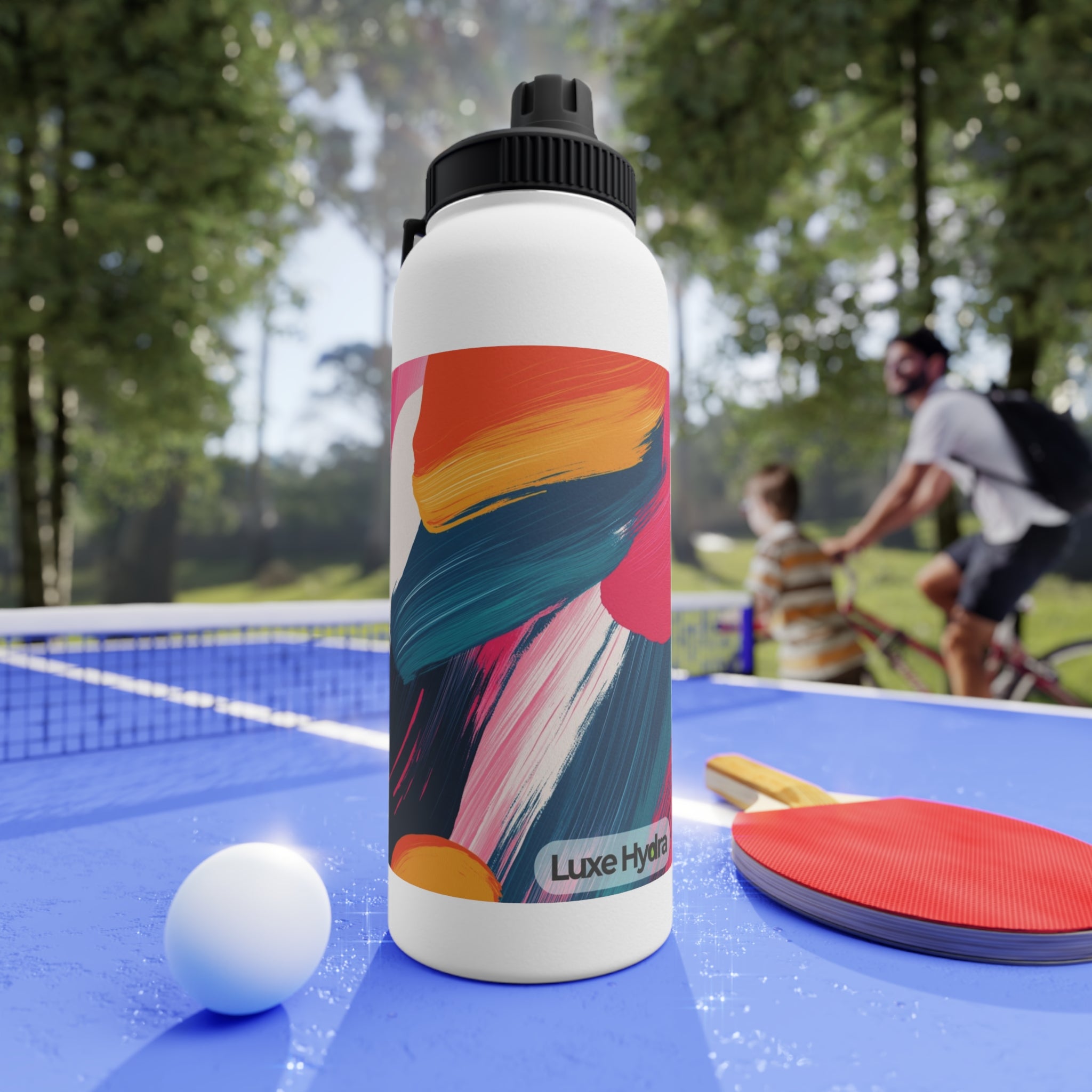 Vibrant Stainless Steel Water Bottle