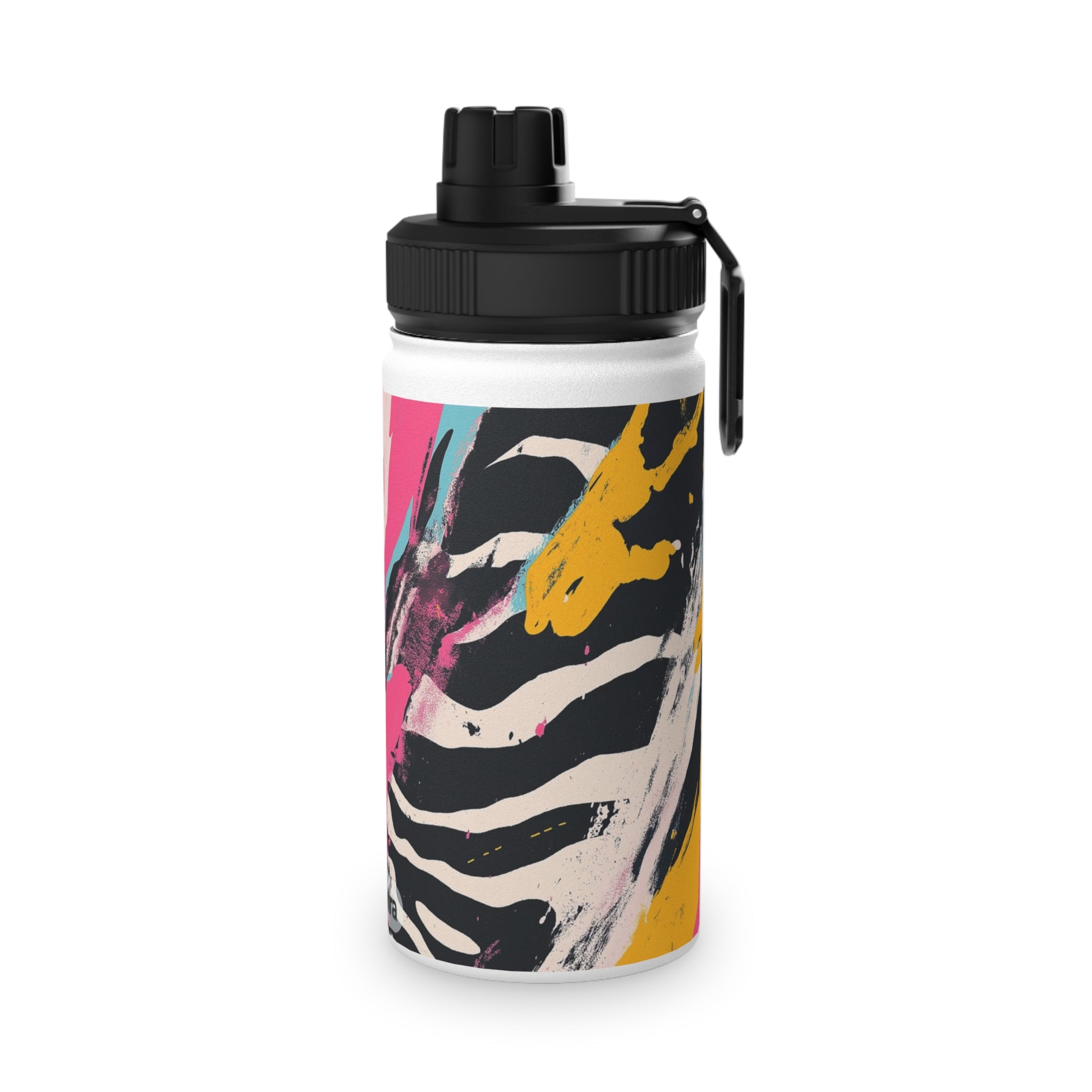 Vibrant Stainless Steel Water Bottle with Sports Lid