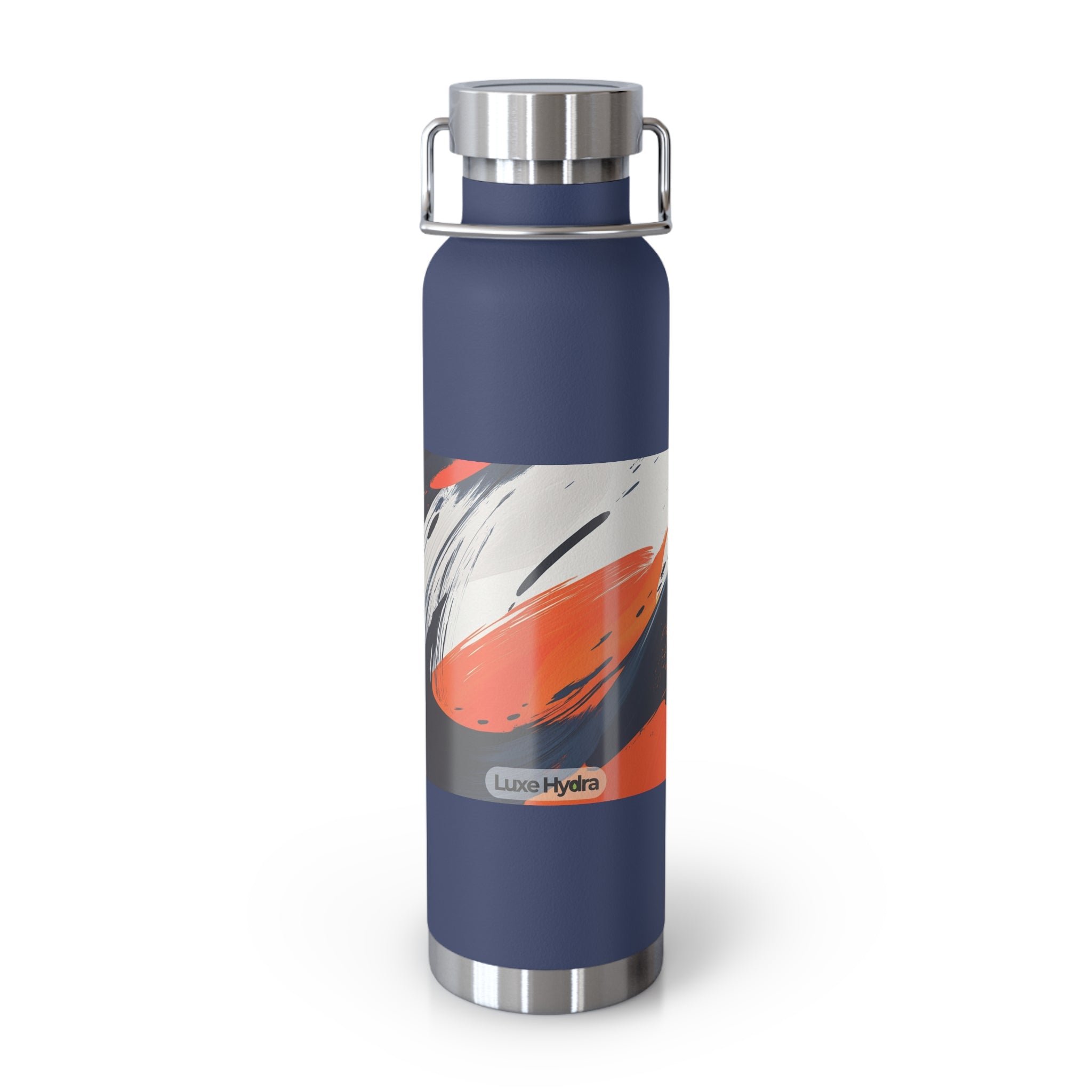 Stylish 22oz Copper Vacuum Insulated Water Bottle