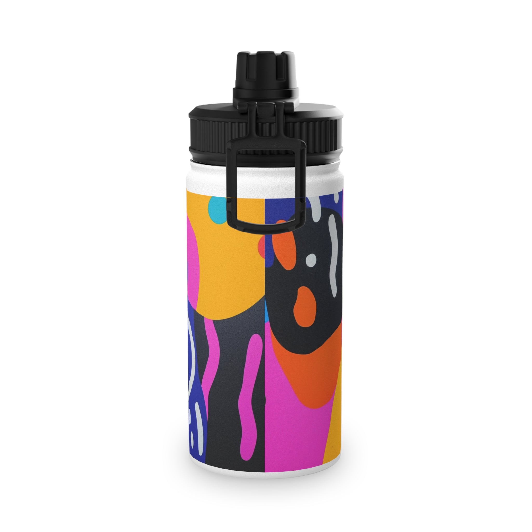 Colorful Stainless Steel Water Bottle with Sports Lid