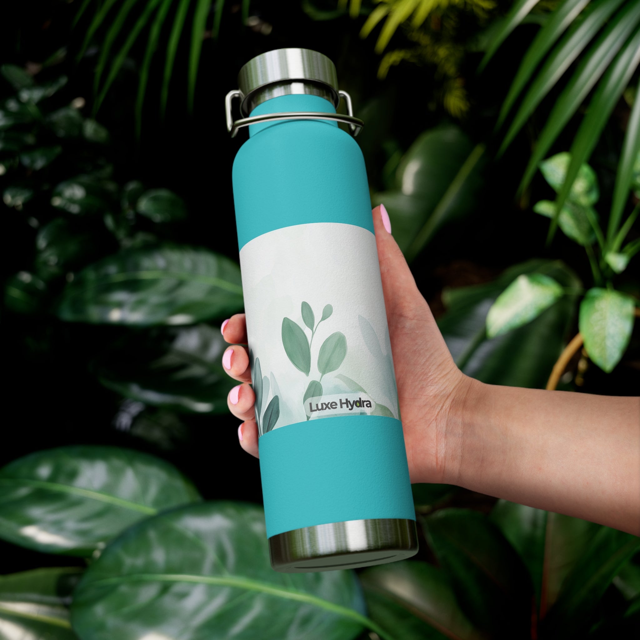 Floral Insulated Water Bottle