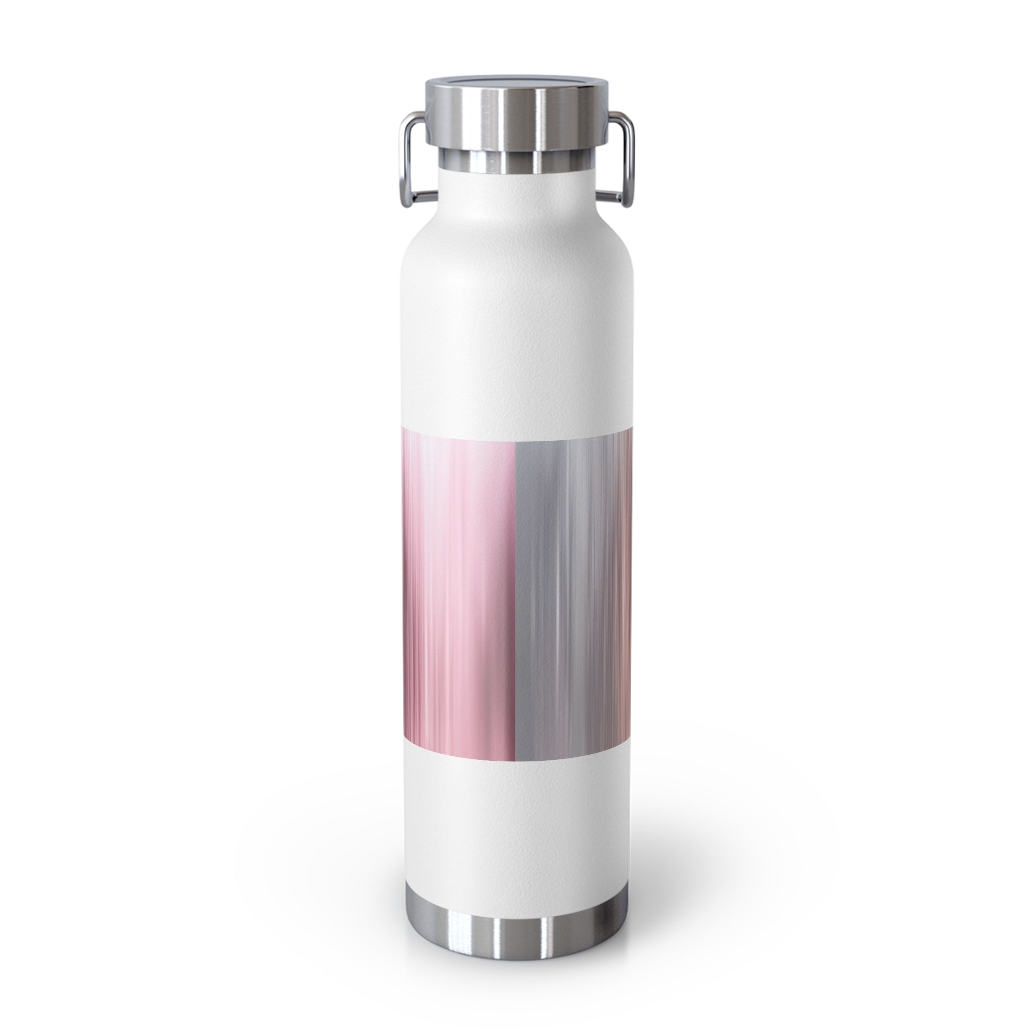 Stylish Copper Vacuum Insulated Water Bottle - 22oz