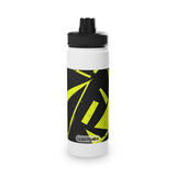 Sporty Stainless Steel Water Bottle with Sports Lid