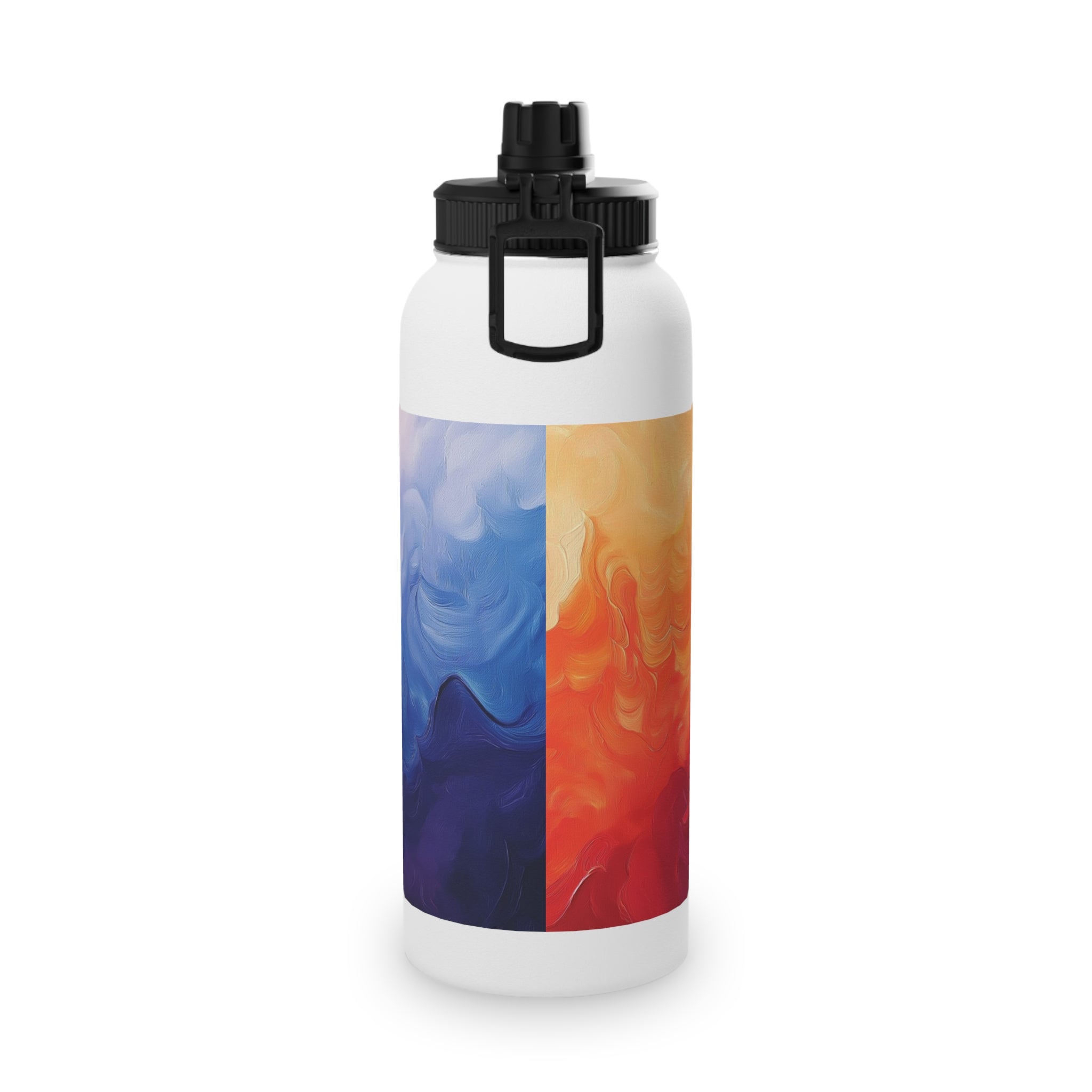 Vibrant Stainless Steel Sports Water Bottle