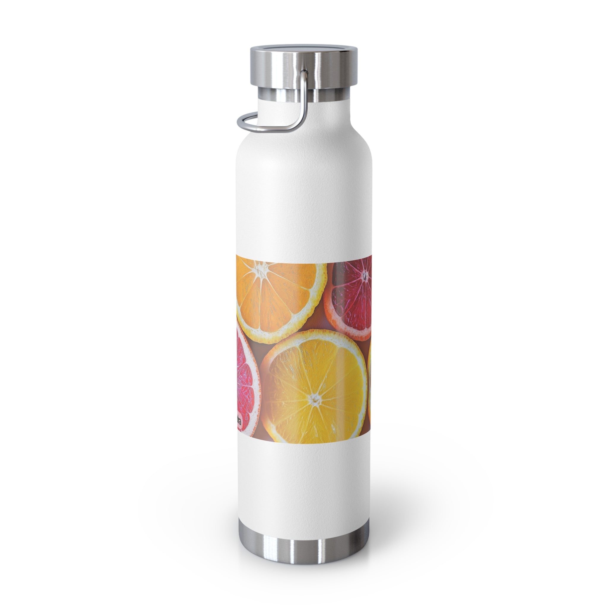 Citrus Print Insulated Water Bottle