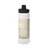 Floral Stainless Steel Water Bottle
