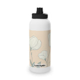 Floral Stainless Steel Water Bottle