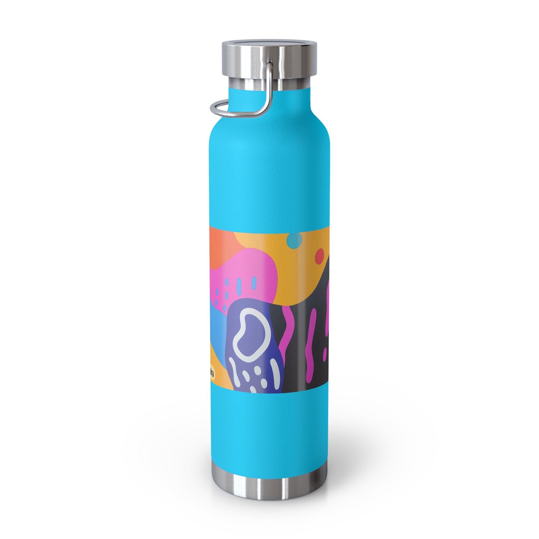 Colorful 22oz Copper Insulated Water Bottle