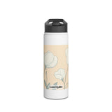 Floral Stainless Steel Water Bottle