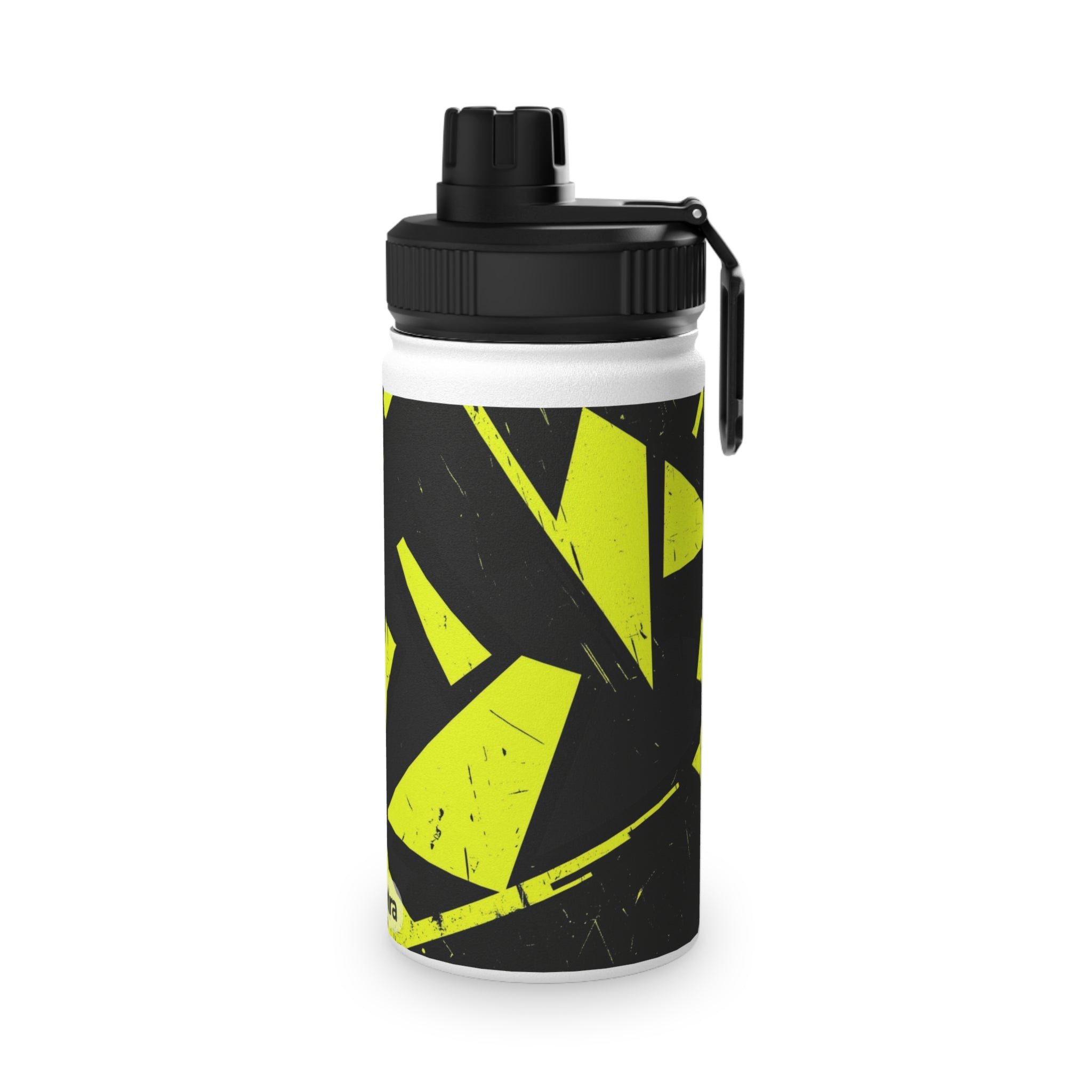 Sporty Stainless Steel Water Bottle with Sports Lid