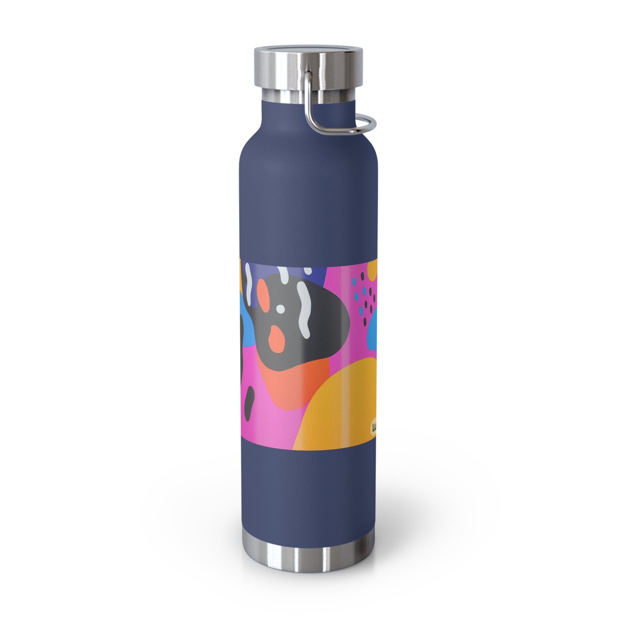 Colorful 22oz Copper Insulated Water Bottle