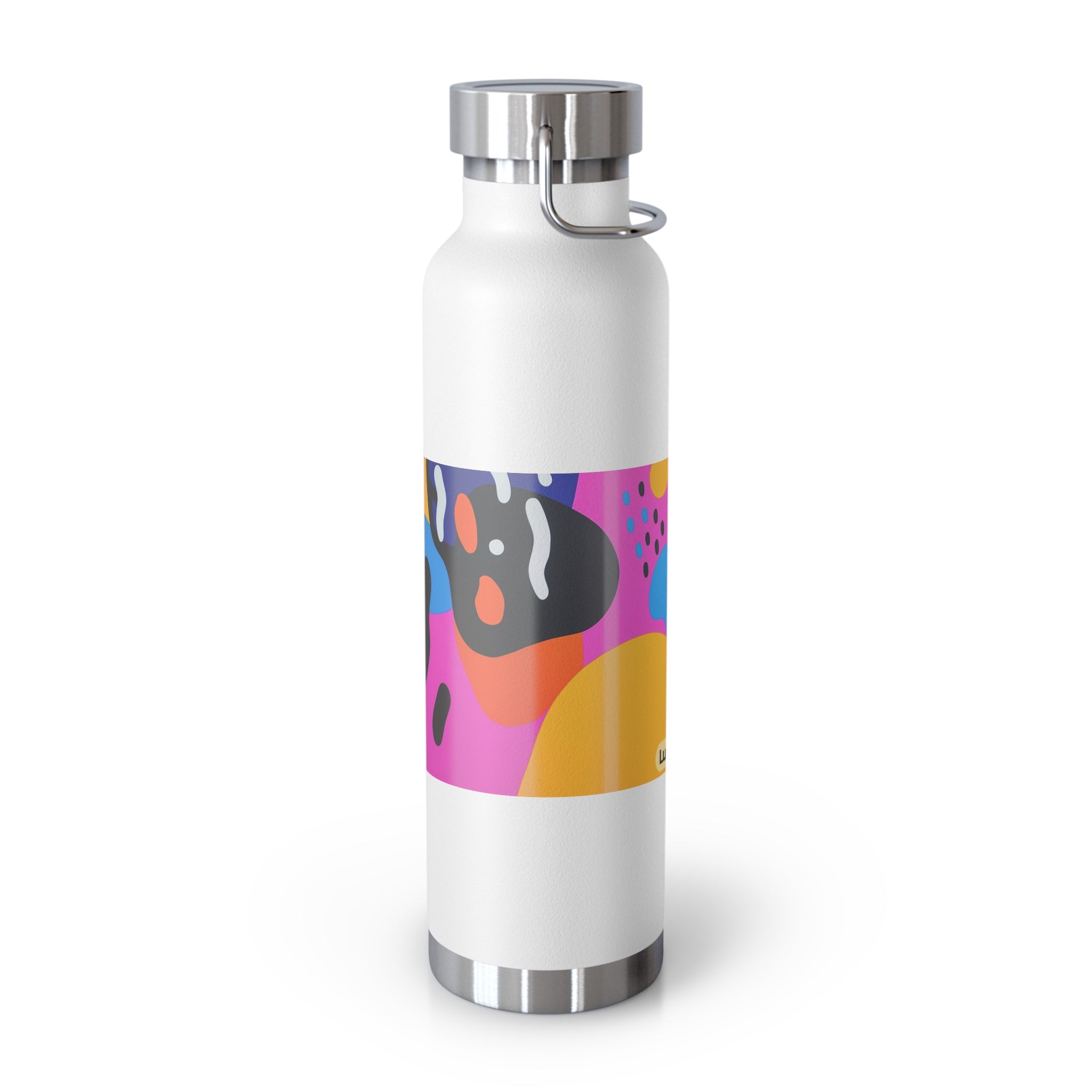 Colorful 22oz Copper Insulated Water Bottle