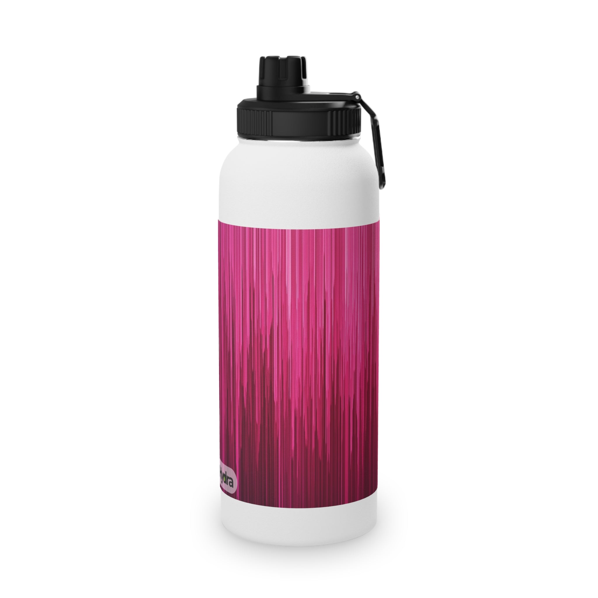 Sporty Stainless Steel Water Bottle with Striking Gradient Design