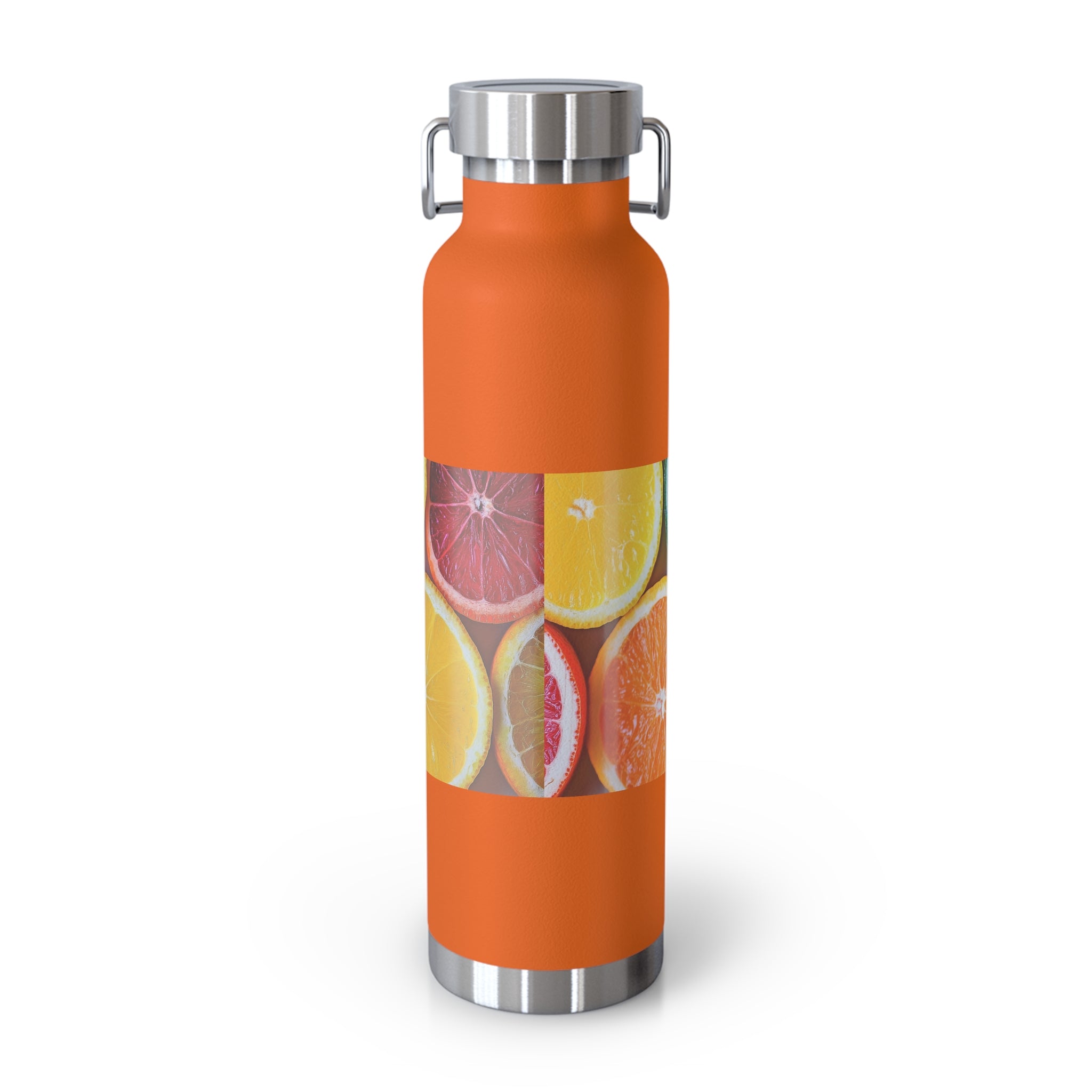 Citrus Print Insulated Water Bottle