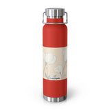 Floral Design Insulated Water Bottle