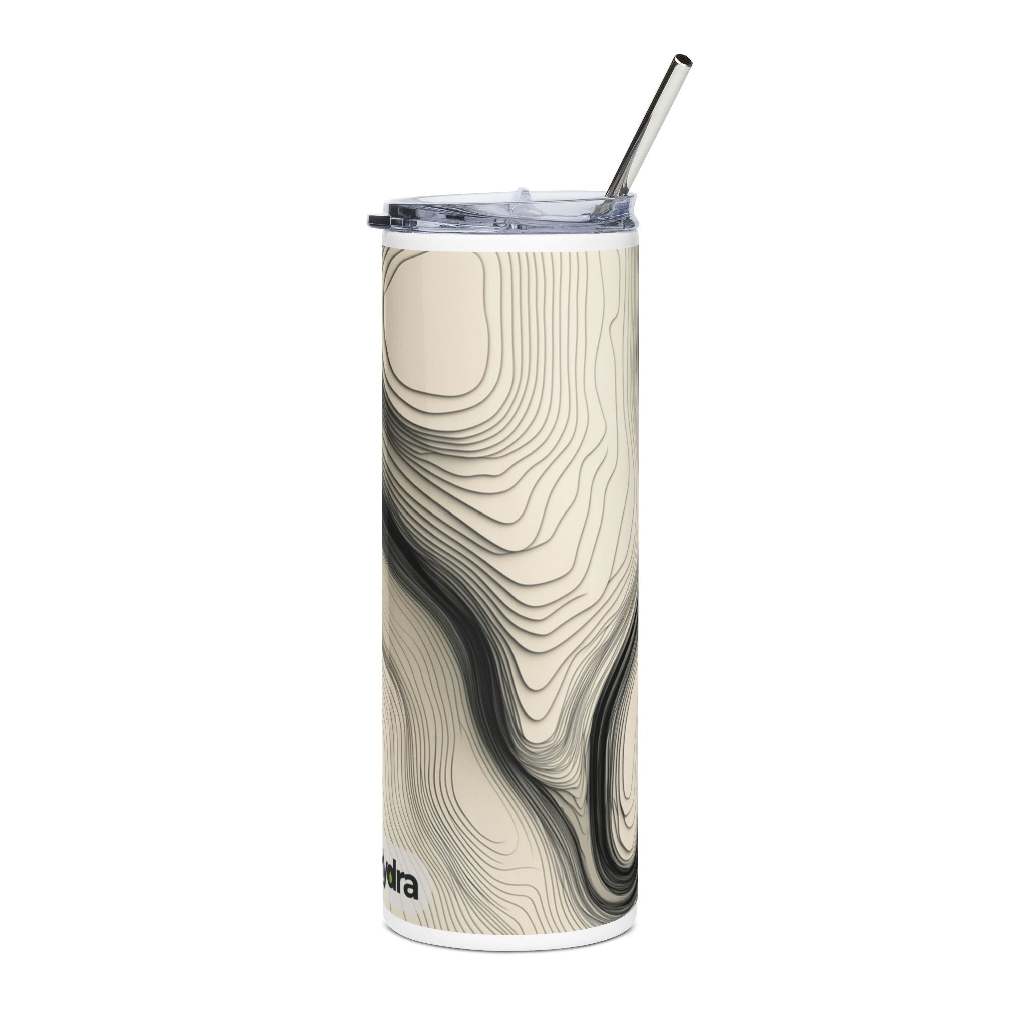 Elegant Marble Stainless Steel Tumbler
