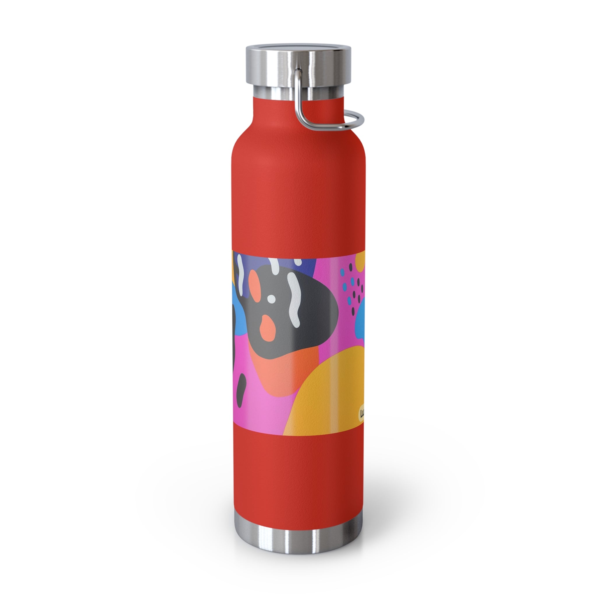 Colorful 22oz Copper Insulated Water Bottle