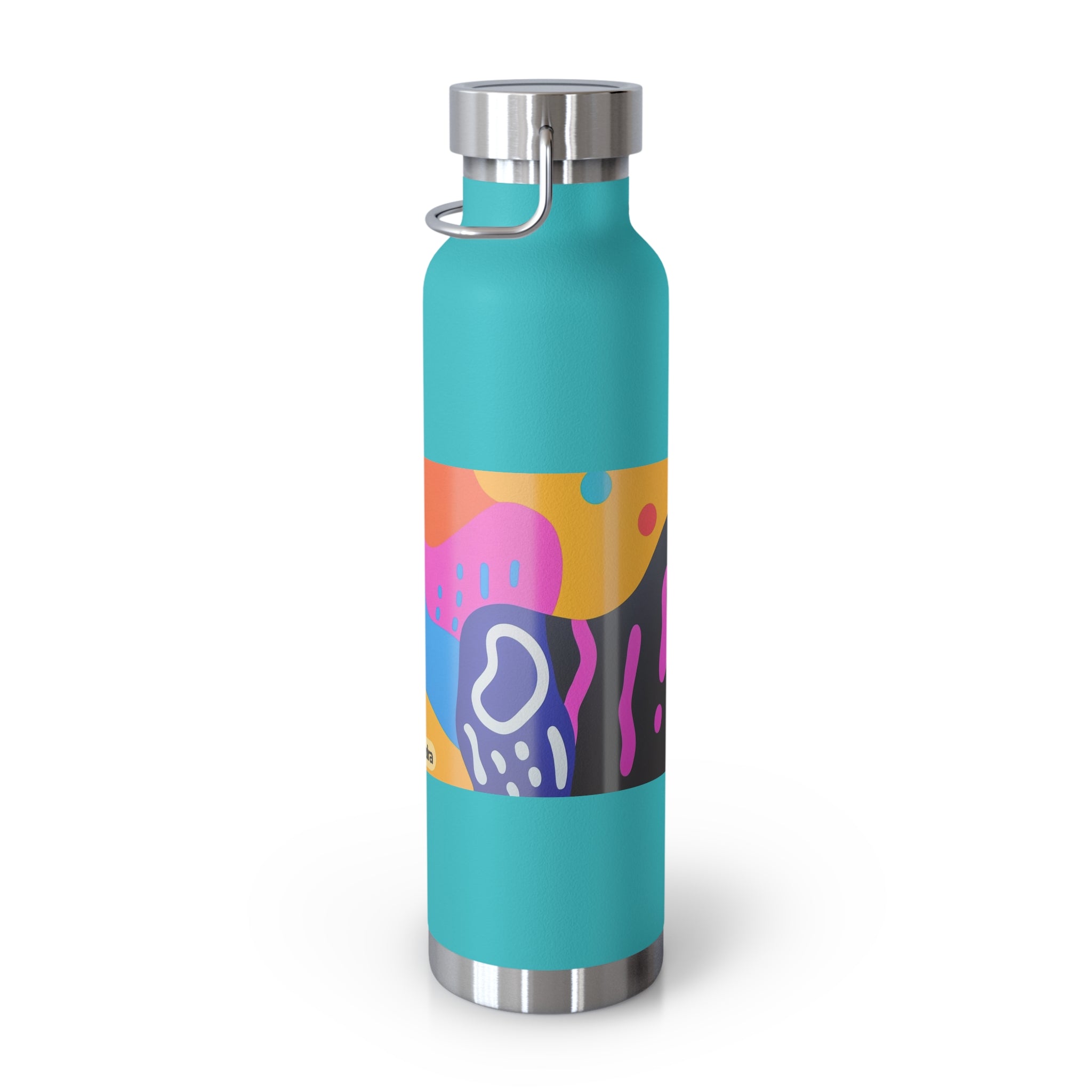 Colorful 22oz Copper Insulated Water Bottle