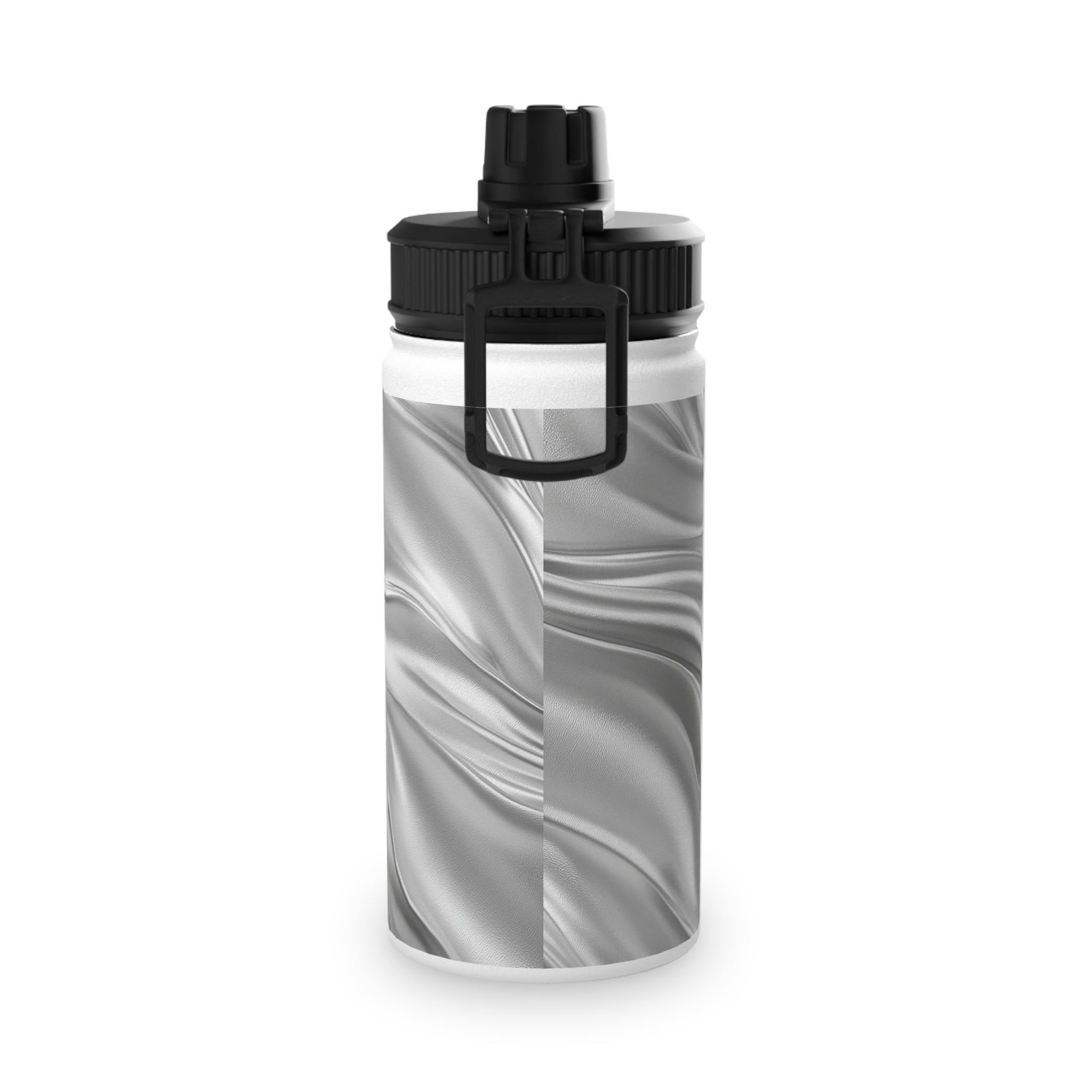 Sleek Stainless Steel Water Bottle with Sports Lid