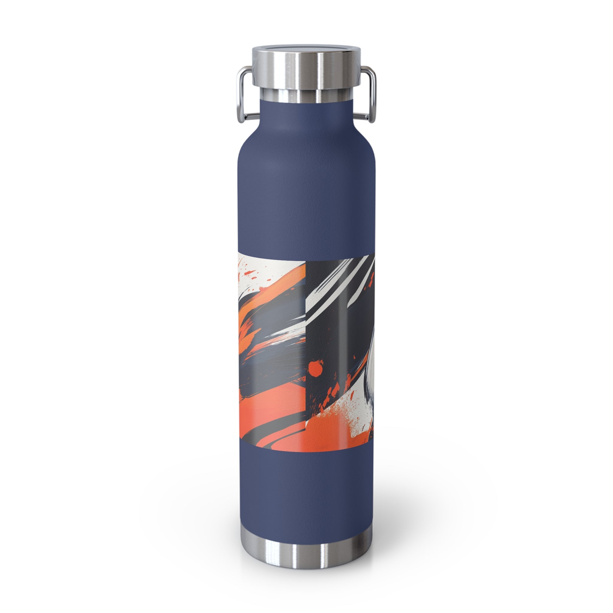 Stylish 22oz Copper Vacuum Insulated Water Bottle