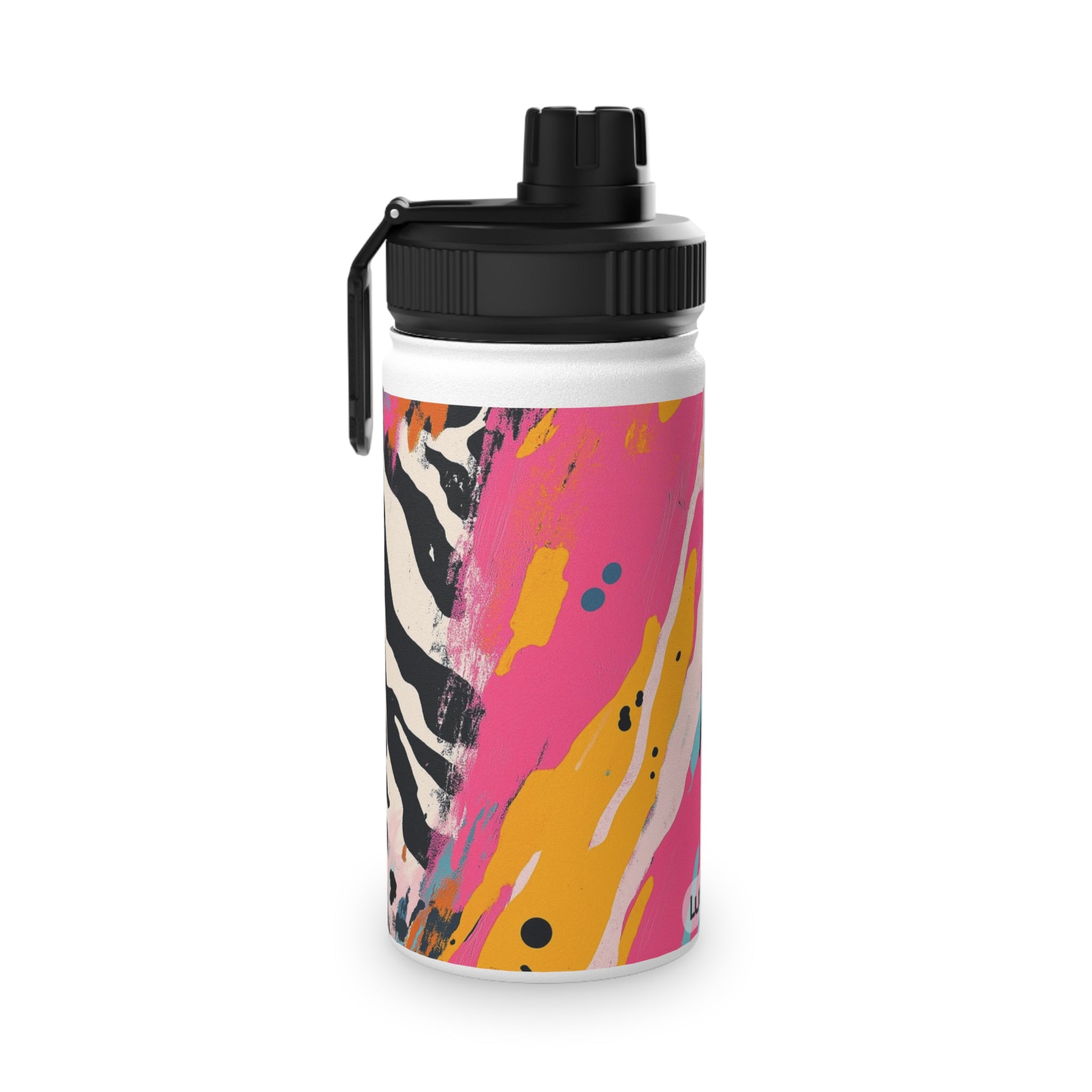 Vibrant Stainless Steel Water Bottle with Sports Lid