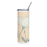 Floral Stainless Steel Tumbler