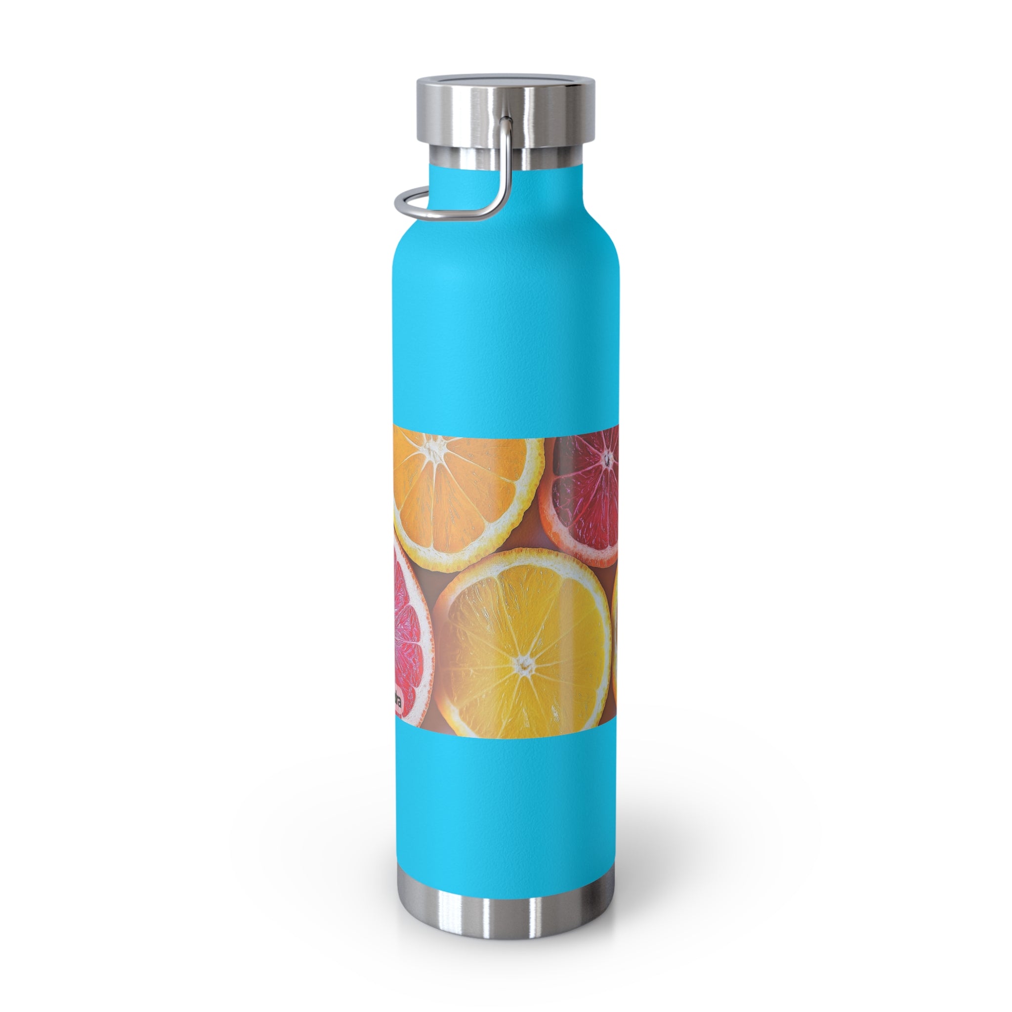 Citrus Print Insulated Water Bottle