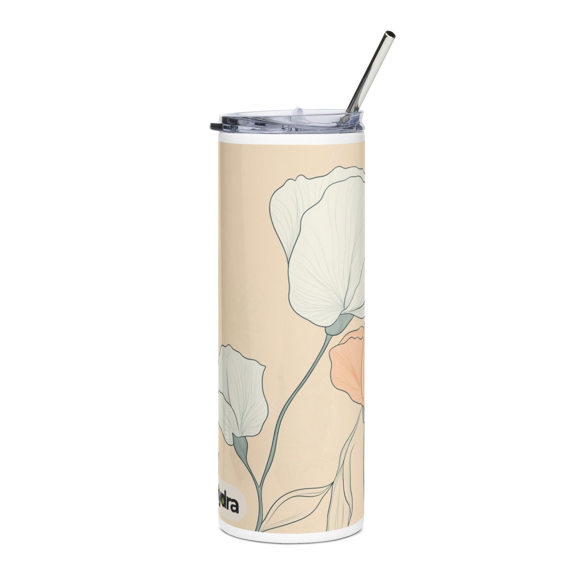 Floral Stainless Steel Tumbler