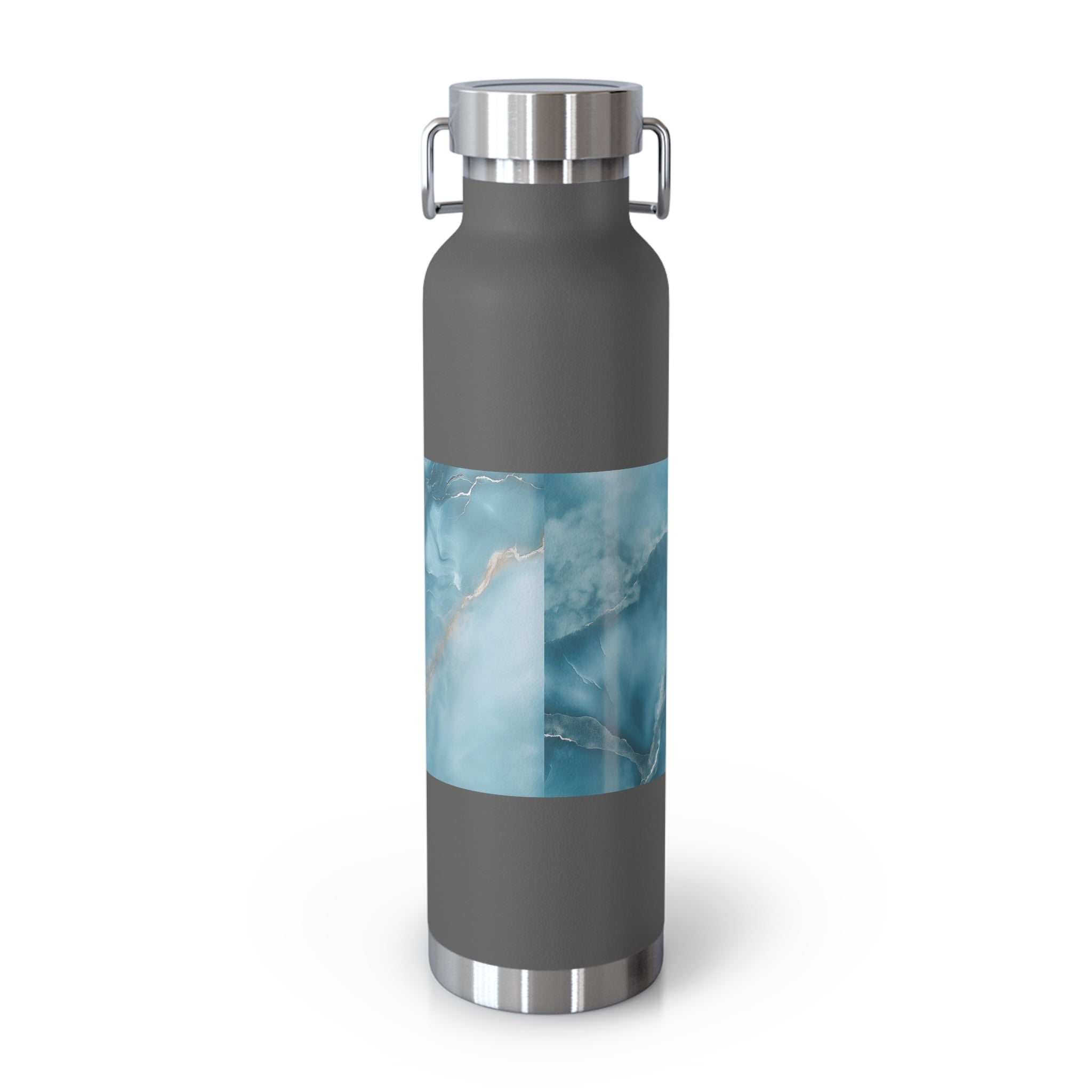 Stylish 22oz Copper Insulated Water Bottle