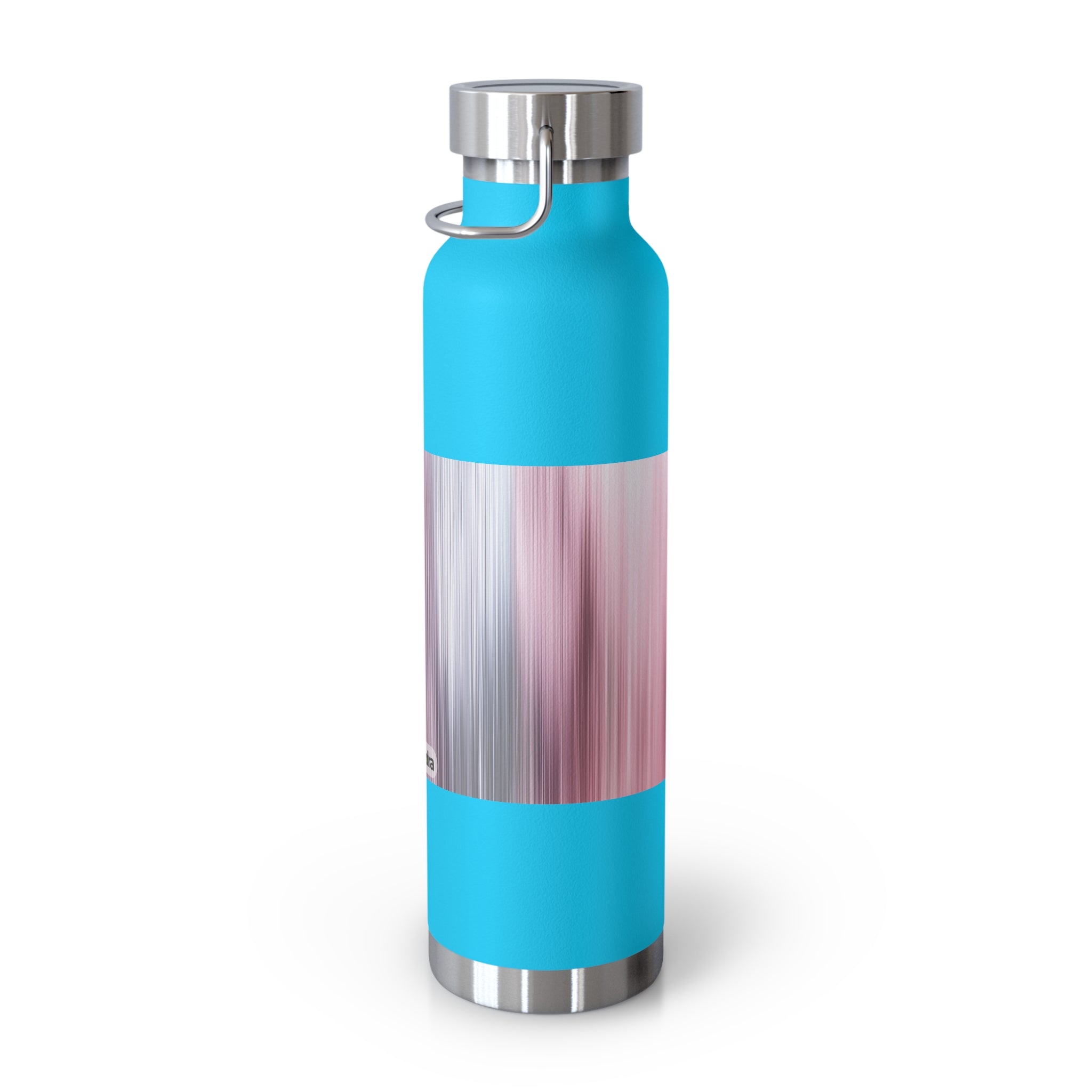 Stylish Copper Vacuum Insulated Water Bottle - 22oz