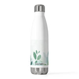 Eco-Friendly 20oz Insulated Bottle with Botanical Design