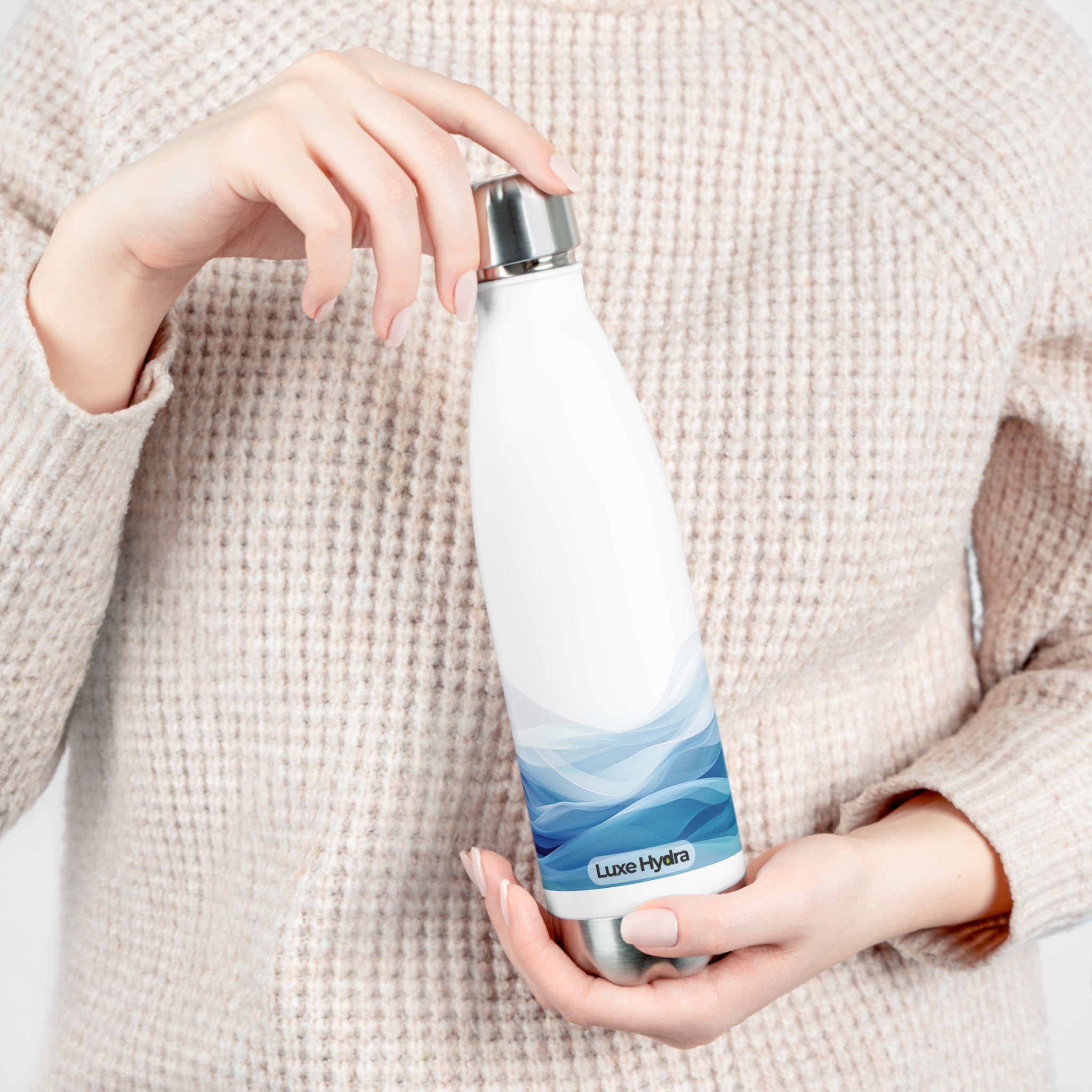 Ocean Wave 20oz Insulated Water Bottle