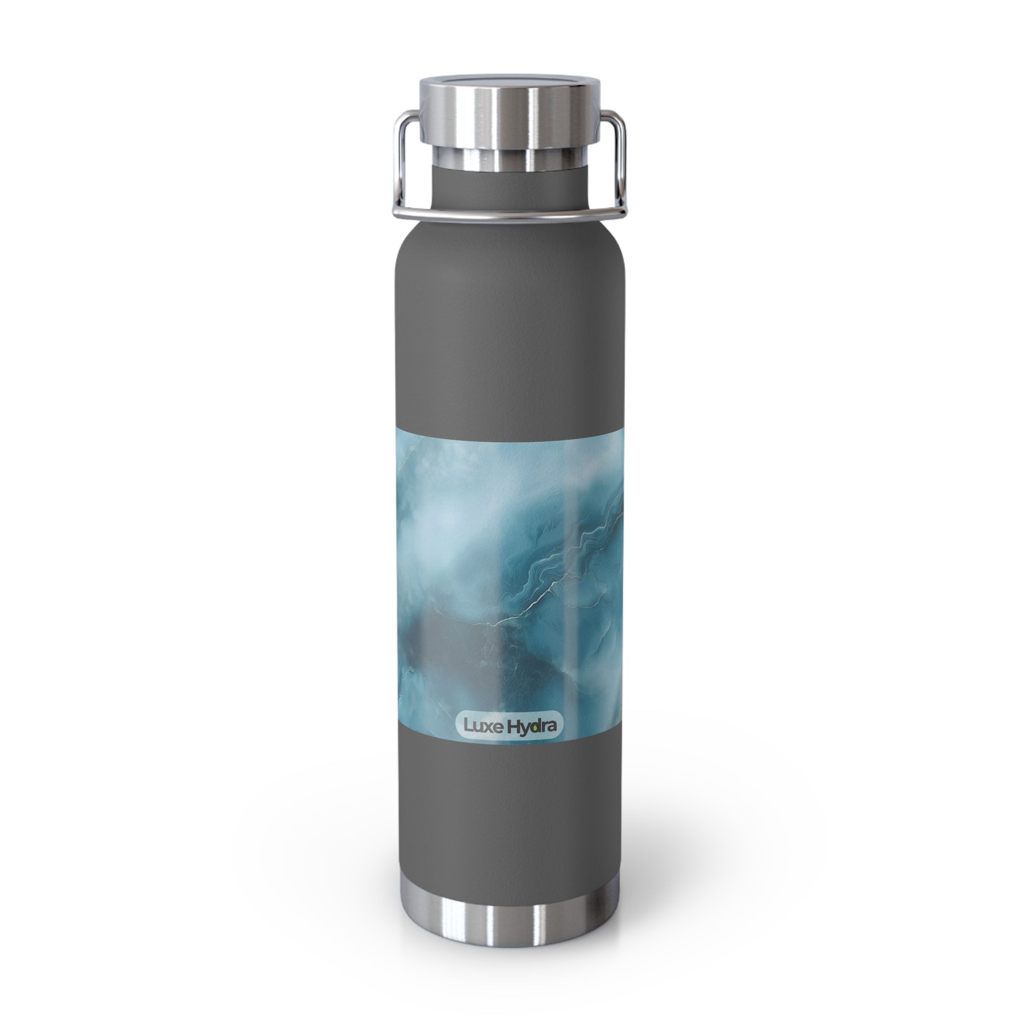 Stylish 22oz Copper Insulated Water Bottle