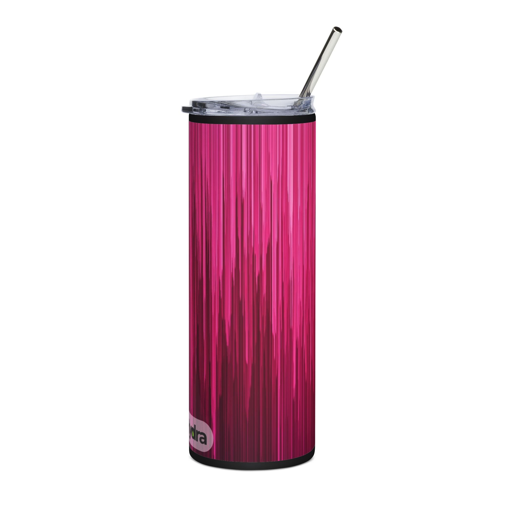 Stylish Pink Stainless Steel Tumbler