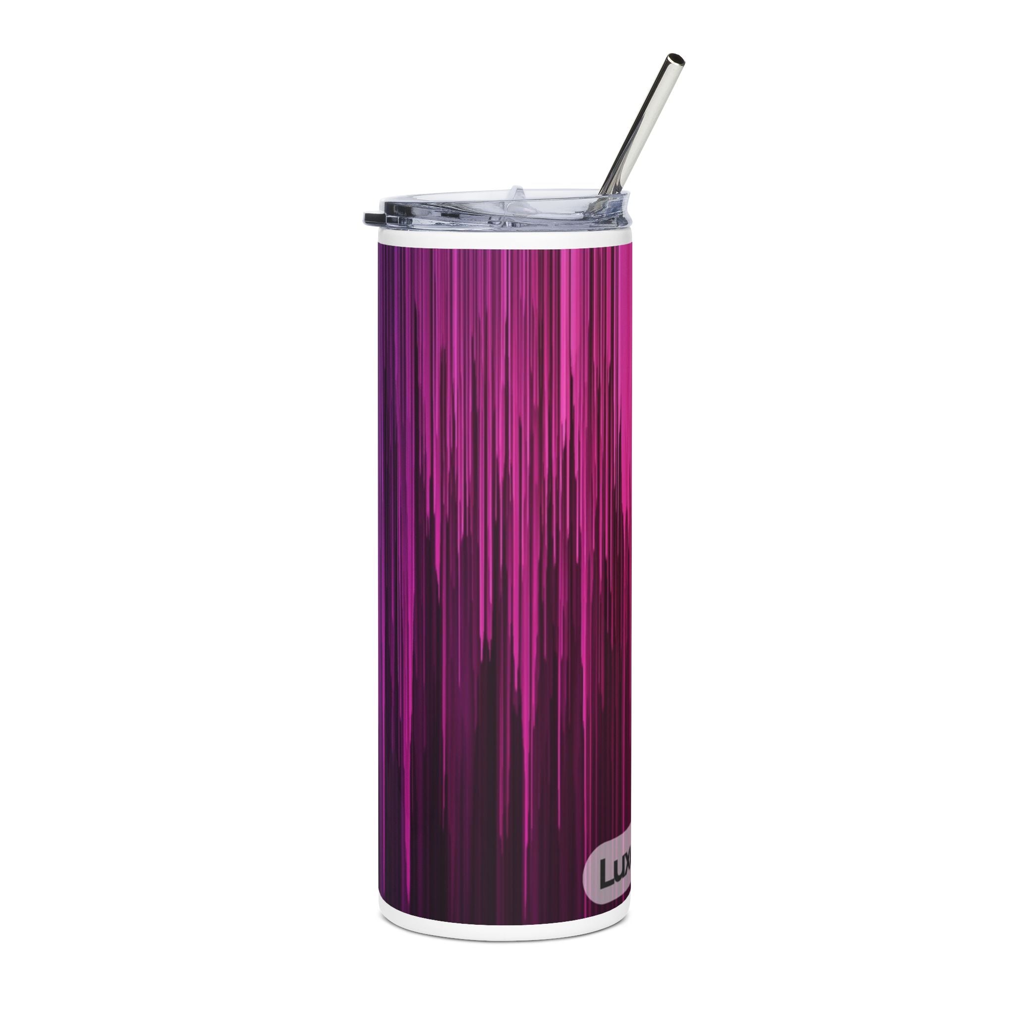 Stylish Pink Stainless Steel Tumbler
