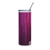 Stylish Pink Stainless Steel Tumbler