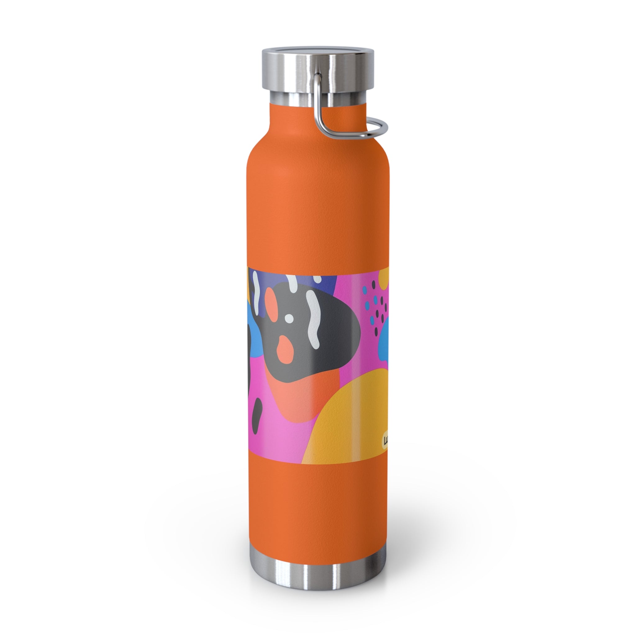 Colorful 22oz Copper Insulated Water Bottle
