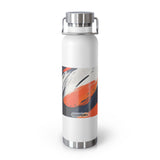 Stylish 22oz Copper Vacuum Insulated Water Bottle
