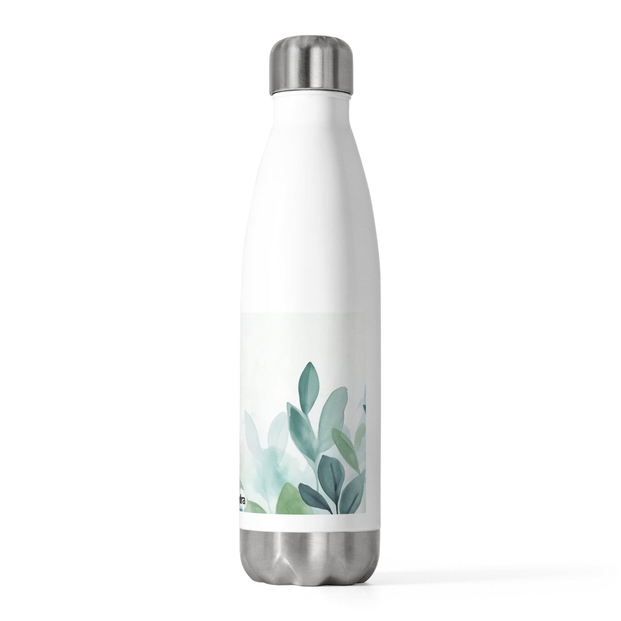 Eco-Friendly 20oz Insulated Bottle with Botanical Design