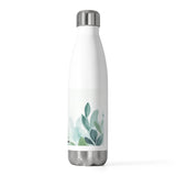 Eco-Friendly 20oz Insulated Bottle with Botanical Design