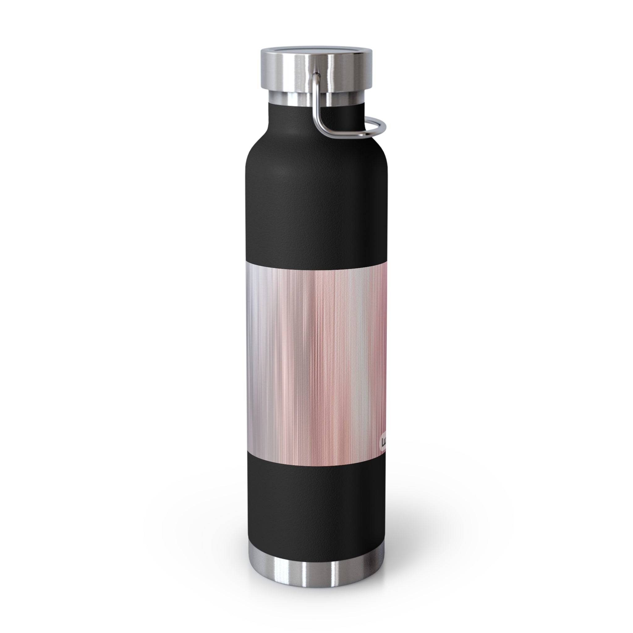 Stylish Copper Vacuum Insulated Water Bottle - 22oz