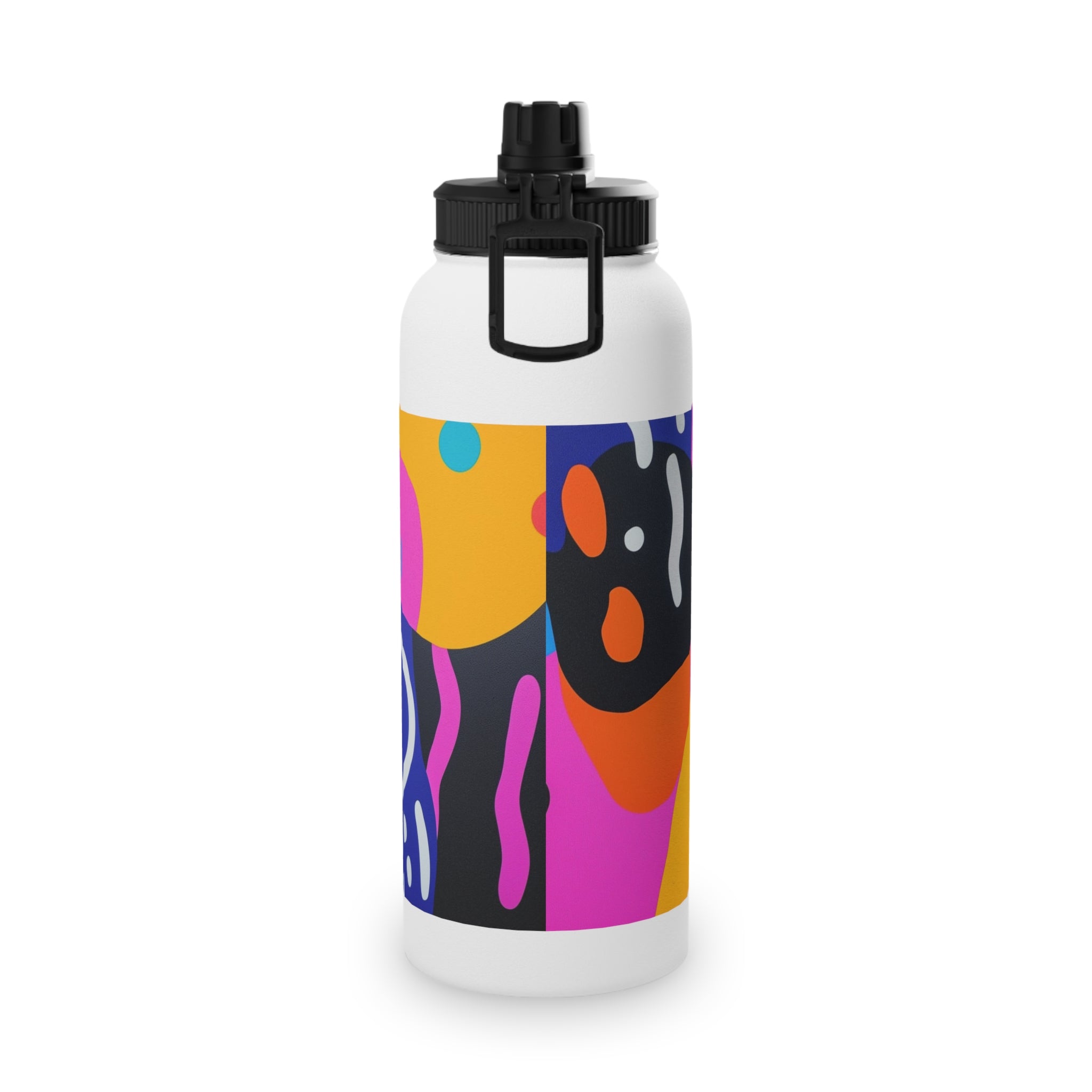 Colorful Stainless Steel Water Bottle with Sports Lid