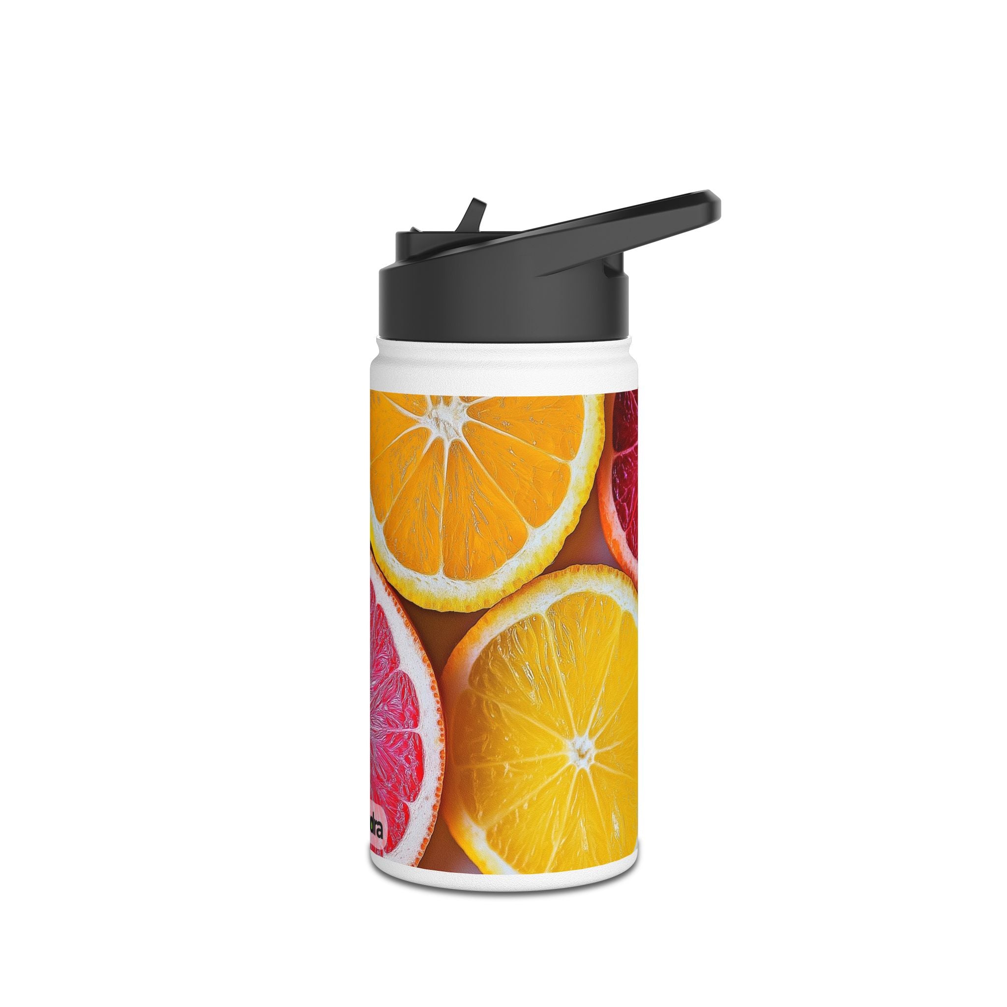 Vibrant Citrus Stainless Steel Water Bottle